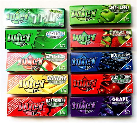 flavored rolling papers juicy jays